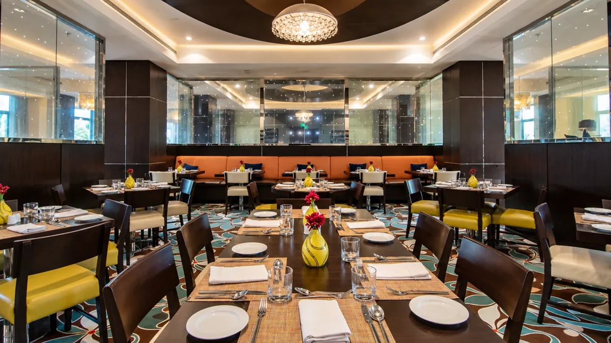 Courtyard Diplomatic Quarter Riyadh — restaurant after the ASAS fit-out