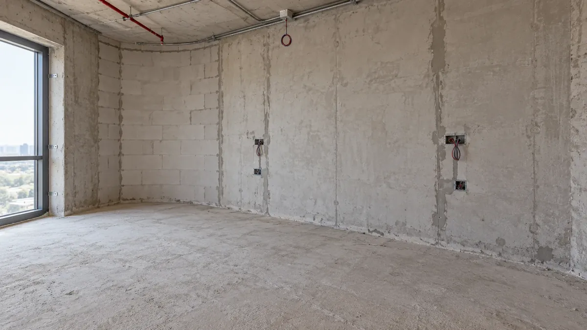 Courtyard Diplomatic Quarter Riyadh — guest room before the fit-out
