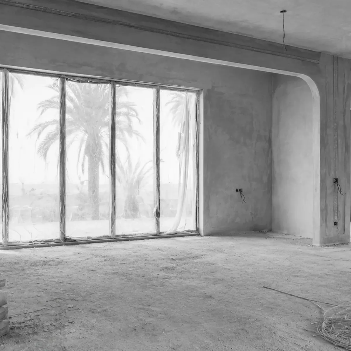 InterContinental Riyadh — lounge before the fit-out