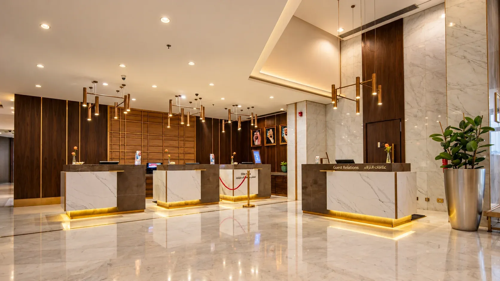 Marriott Riyadh Airport reception